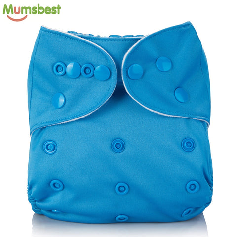 Reusable Baby Cloth Diaper washable Solid Color Baby Nappy