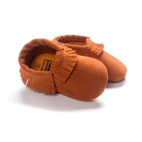 PU Suede Leather Newborn Baby Boy Girl Baby Moccasins Soft Moccs Shoes