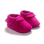 PU Suede Leather Newborn Baby Boy Girl Baby Moccasins Soft Moccs Shoes