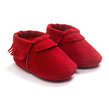 PU Suede Leather Newborn Baby Boy Girl Baby Moccasins Soft Moccs Shoes