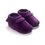 PU Suede Leather Newborn Baby Boy Girl Baby Moccasins Soft Moccs Shoes