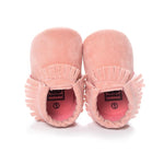 PU Suede Leather Newborn Baby Boy Girl Baby Moccasins Soft Moccs Shoes