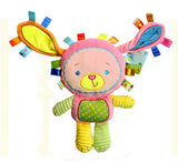 8 Styles Baby Toys Rattles Pacify Doll Plush Baby Rattles Toys