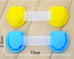 6pcs Adjustable Straps for Child Safety Locks for Kitchen Drawers