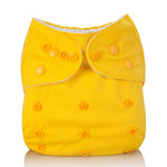 Reusable Baby Cloth Diaper washable Solid Color Baby Nappy