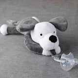 Baby Pacifier Newborn Infant Cartoon Animals Plush Nipple Soother Toys