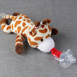 Baby Pacifier Newborn Infant Cartoon Animals Plush Nipple Soother Toys