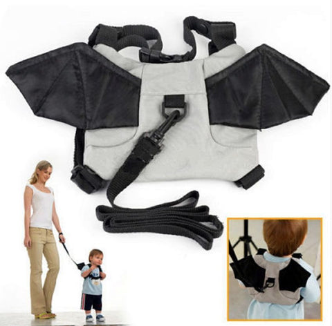 Children Kid Boy Girl Safety Harness Travel Bat Backpack