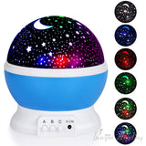AUTOMATIC ROTATING BABY STAR PROJECTOR NIGHT LIGHT