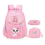 Sweet Cat Girl's School Bags