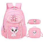 Sweet Cat Girl's School Bags