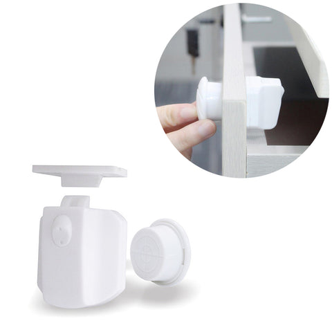 4pcs Baby Safety Child Magnetic Lock Cabinet and Drawer Lock