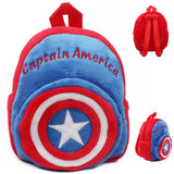 Plush backpack for kindergarten