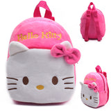 Plush backpack for kindergarten