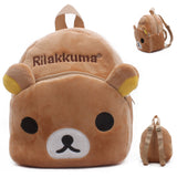 Plush backpack for kindergarten
