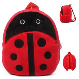 Plush backpack for kindergarten
