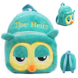 Plush backpack for kindergarten