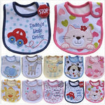 Baby Bibs Cute Cartoon Pattern Baby Waterproof Saliva Towel