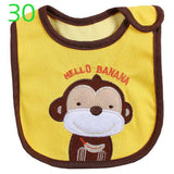 Baby Bibs Cute Cartoon Pattern Baby Waterproof Saliva Towel