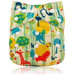 Baby Diapers Reusable Nappies Christmas Cartoon Positional Digital Print Newborn Cloth Diaper