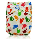 Baby Diapers Reusable Nappies Christmas Cartoon Positional Digital Print Newborn Cloth Diaper