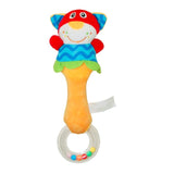 Cute Plush Animal Hand Bells Baby Toys