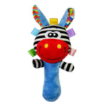 Cute Plush Animal Hand Bells Baby Toys