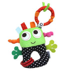 Musical Soft Plush Animal Hanging Bed Stroller Star Teether, Rattle Mobiles Baby Toys