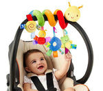 Musical Soft Plush Animal Hanging Bed Stroller Star Teether, Rattle Mobiles Baby Toys