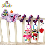 Musical Soft Plush Animal Hanging Bed Stroller Star Teether, Rattle Mobiles Baby Toys