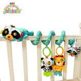 Musical Soft Plush Animal Hanging Bed Stroller Star Teether, Rattle Mobiles Baby Toys