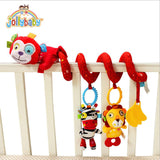 Musical Soft Plush Animal Hanging Bed Stroller Star Teether, Rattle Mobiles Baby Toys