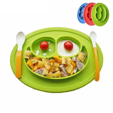 Silicone Feeding Food Plate Tray