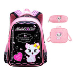 Sweet Cat Girl's School Bags