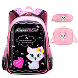 Sweet Cat Girl's School Bags