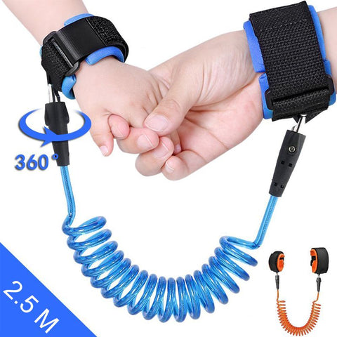 Anti Lost Wrist Link Toddler Leash Safety Harness for Baby Strap Rope