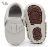 Lovely bow Hard Tole Toddler Leather First walking shoes