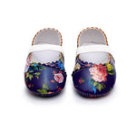 Hot sell floral style soft sole first walkers
