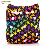 Washable Baby Cloth Diaper Cover Waterproof Cartoon Owl Baby Diapers Reusable Cloth Nappy