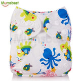 Washable Baby Cloth Diaper Cover Waterproof Cartoon Owl Baby Diapers Reusable Cloth Nappy