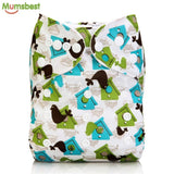 Washable Baby Cloth Diaper Cover Waterproof Cartoon Owl Baby Diapers Reusable Cloth Nappy