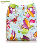 Washable Baby Cloth Diaper Cover Waterproof Cartoon Owl Baby Diapers Reusable Cloth Nappy