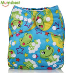 Washable Baby Cloth Diaper Cover Waterproof Cartoon Owl Baby Diapers Reusable Cloth Nappy