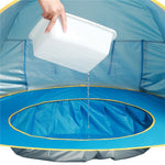 CHILDREN'S WATERPROOF POP UP BEACH TENT (UV PROTECTING)